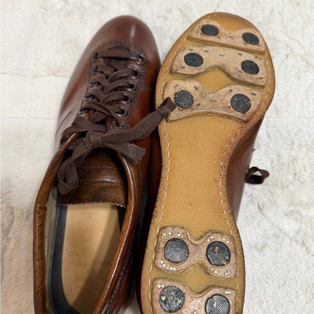 $400 Pantofola D’Oro Superleggera Superstar Extra Classic Leather Shoes 9.5 - Picture 7 of 10